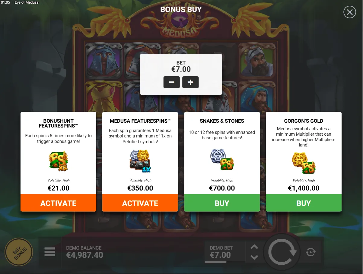 Eye of Medusa Slot